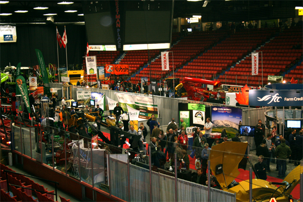 Image from an agricultural trade show