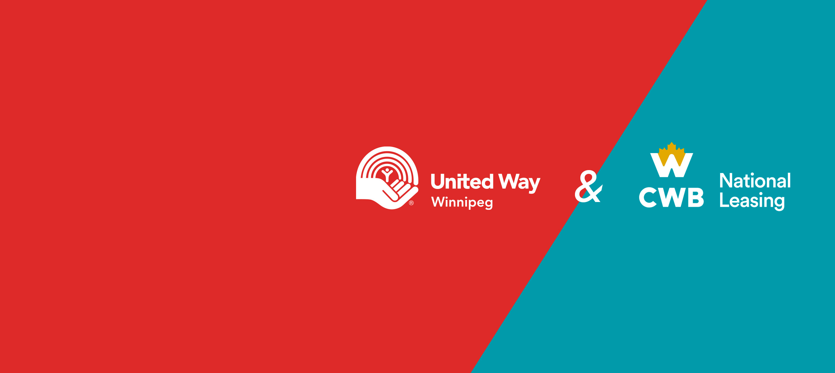 CWB employees participating in United way events, with co-branded United way and NL logos
