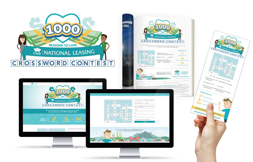 The 1,000 Reasons to Love CWB National Leasing contest is available in both digital and print. 