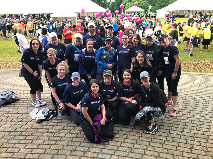 CWB National Leasing’s 2017 Challenge for Life team