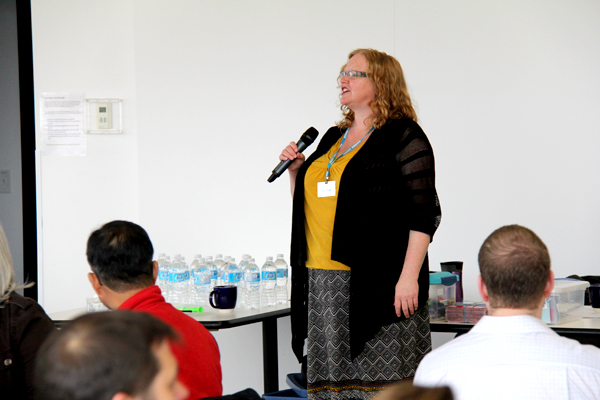 Heather Block addresses participants