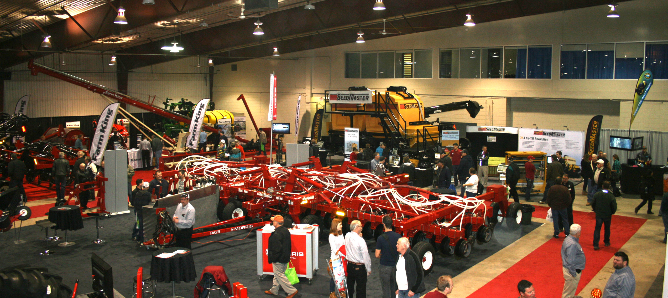 Image from an agricultural trade show