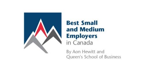 <strong>Lauréat 2017 - Employeurs de choix - Petites et moyennes organisations du Canada (dixième année consécutive)</strong>